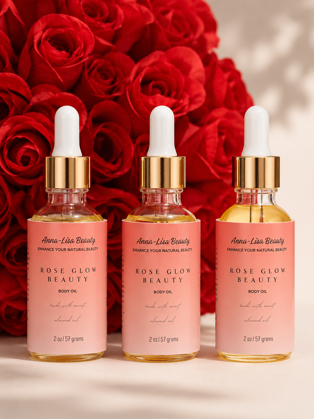 Rose Glow Beauty Body Oil